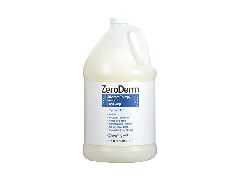 Zero Derm Advanced Therapy Nourishing Hand Soap, 128 fl oz/3.78 L