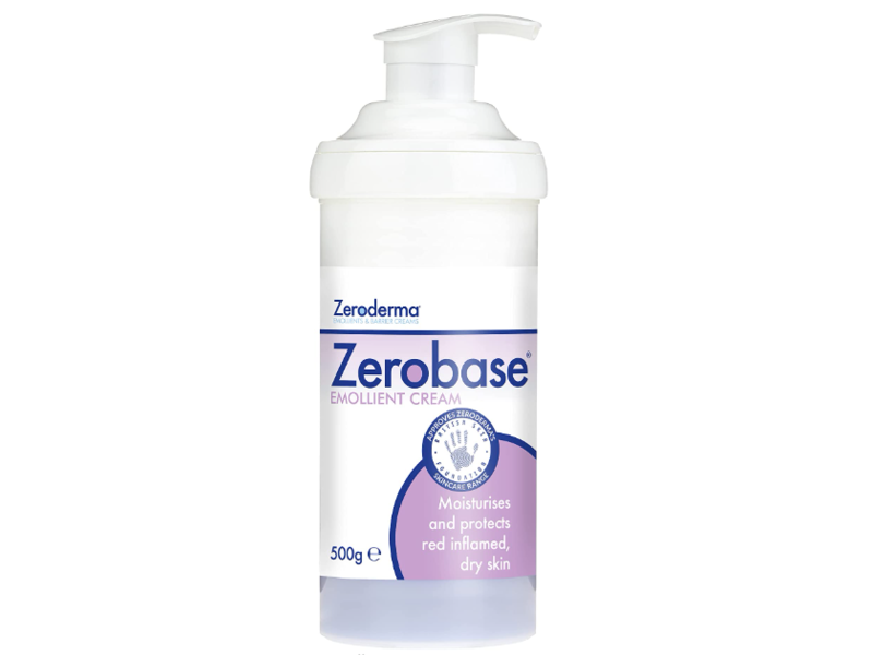 Zeroderma Zerobase Emollient Cream, 500 g