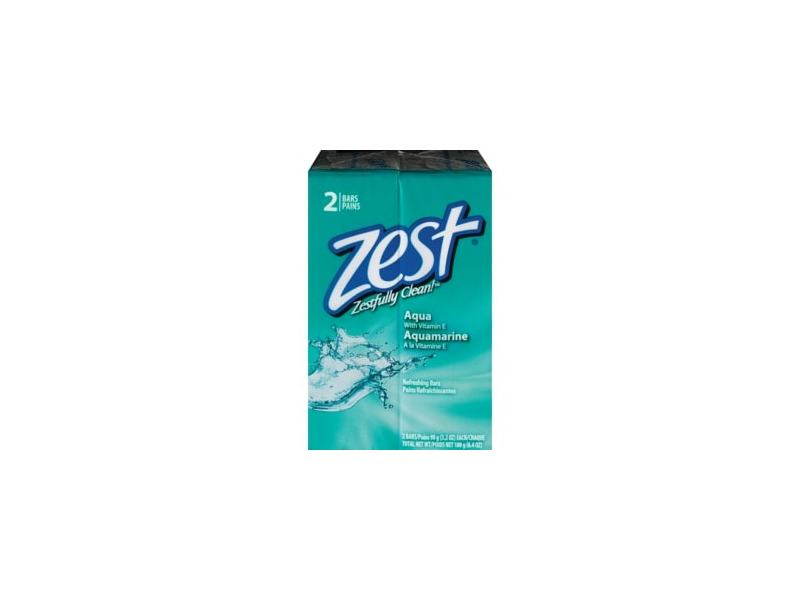 Zest Zestfully Clean Refreshing Bars, Aqua
