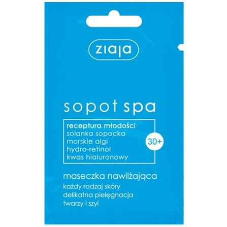 Sopot Spa Moisturising Mask (Maseczka Nawilżająca) With Sea Water And Algae