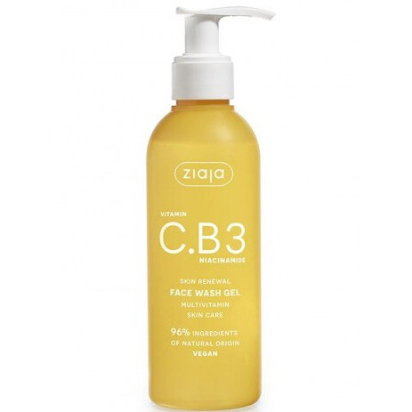 Vitamin C. B3 Niacinamide Face Wash Gel