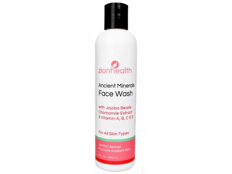 Zion Health Ancient Minerals Face Wash, 8 fl oz/240 mL