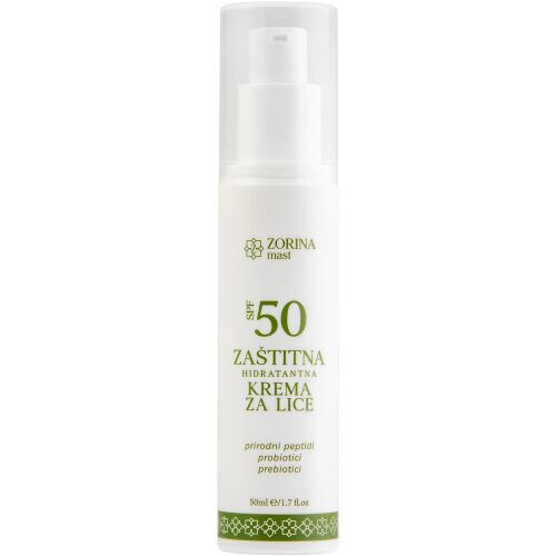 Zaštitna Hidratantna Krema Za Lice S Visokom Zaštitom SPF 50