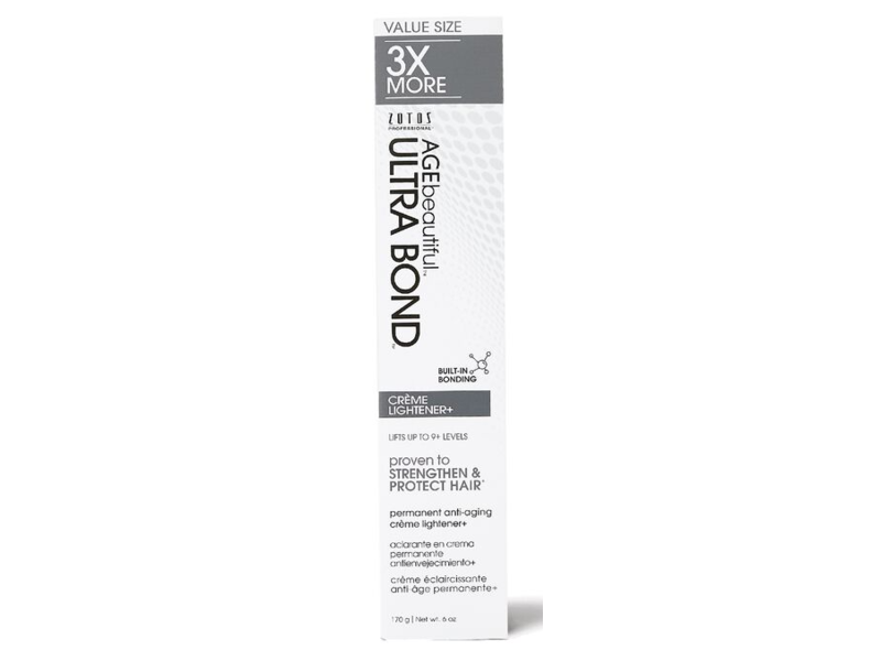 Zotos Agebeautiful Ultra Bond Creme Lightener+, 6 oz/170 g