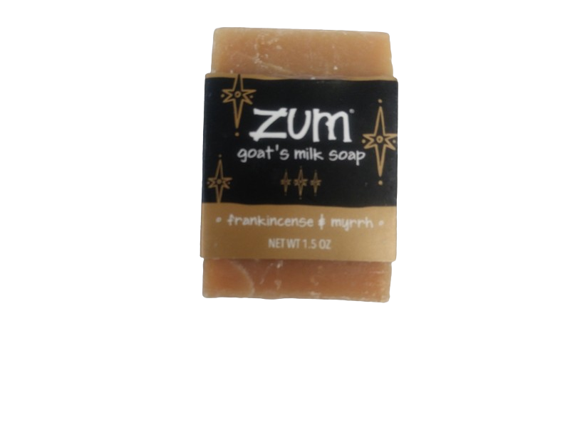 Zum Goat's Milk Soap, Frankincense & Myrrh, 1.5 oz