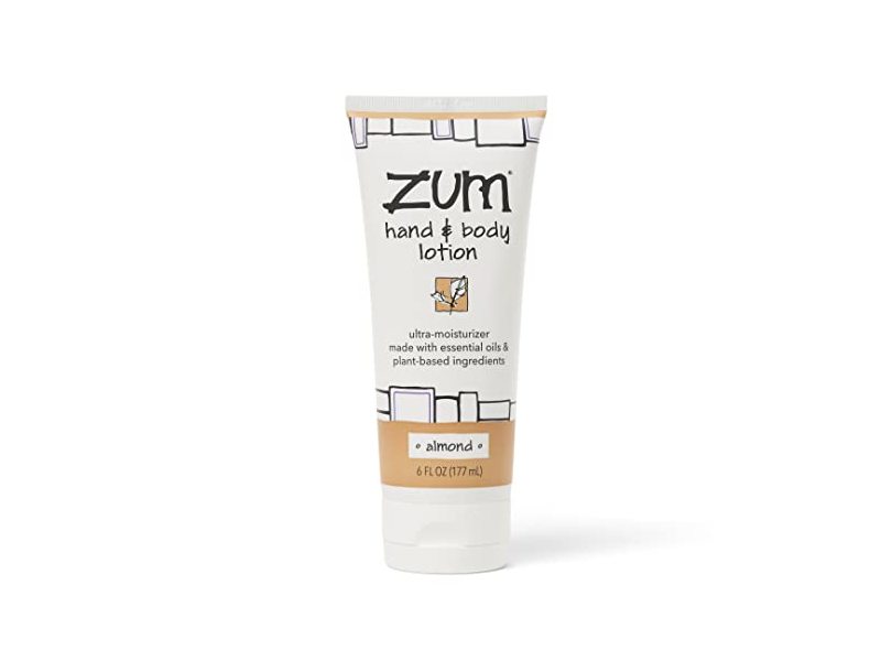 Zum Hand & Body Lotion, Almond, 6 fl oz/177 mL