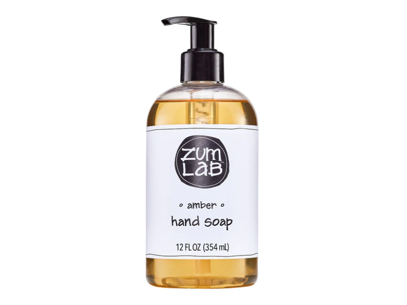 Zum Lab Hand Soap, Amber, 12 fl oz/354 mL